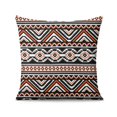 thumbnail image 2 of THrow Pillow Case Set of 2 Boho Style Ethnic Pattern Pillow Covers, Tribal Art Print Linen Throw Cushion Covers, Decorative Square Pillow Covers for Sofa and Living Room, 18x18 Inches, 2 of 7
