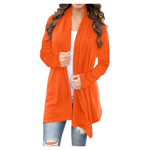 Hauts à Manches Longues pour Femmes Mode Cardigan Ample à Manches Longues Manteau Blouse Cardigan Hauts à Manches Longues pour Femmes Blouses à Manches Longues pour Femmes Hauts à Manches Longues