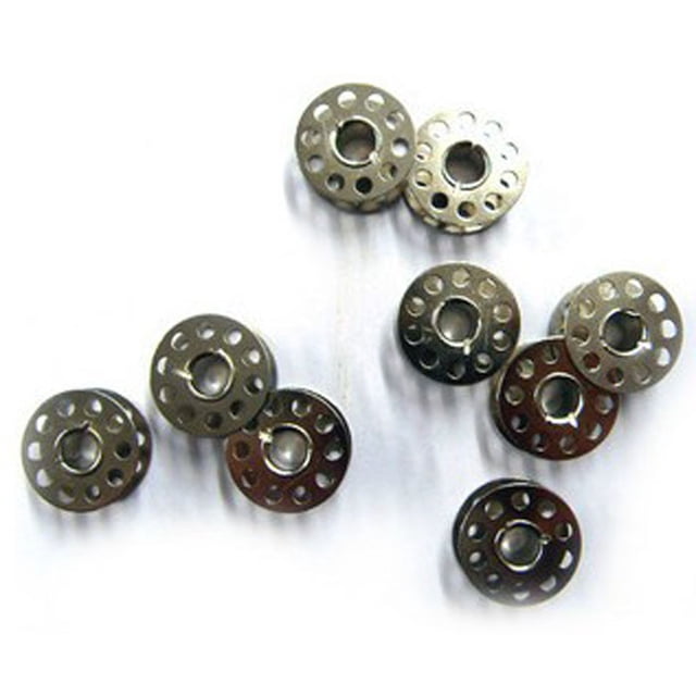 Daisyyozoid Wholesale Lots 20 Metal Bobbins For Domestic Sewing Machine