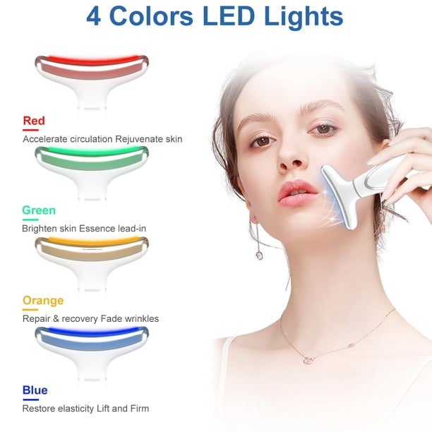 ボディ・フェイスケア MULTIFUNCTIONAL SKIN CARE BEAUTY DEVICE Facial and Neck Beauty Device, Skin Care Face Massager