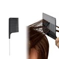 thumbnail image 3 of Peigne de Cheveux pour le Tissage, Coiffure Salon de Coiffure Professionnel Peigne Coiffeur en Acier Inoxydable Peigne de Queue pour Salon de Coiffure à la Maison, 3 of 8