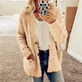 thumbnail image 2 of Cardigan Sweater for Women Oversized Fall Winter Button Down Sweater Tops Casual Long Sleeve Cardigans with Pockets, 2 of 7