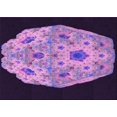 thumbnail image 1 of Ahgly Company Tapis Rectangulaire Lavable en Machine Intérieur Transitionnel Orchidée Violet, 2 Pieds x 5 Pieds, 1 of 7
