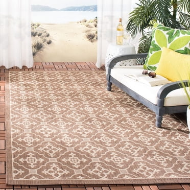 Safavieh Courtyard Alastar Geometric Outdoor Area Rug