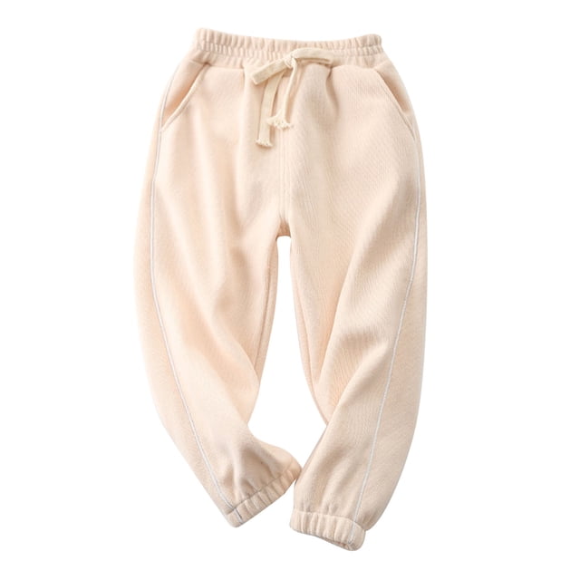 Toddler Boy Girl Sweatpants Athletic Joggers Pants Solid Color Elastic Waist Track Pants Spring Clothes