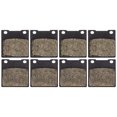 thumbnail image 4 of Niche Rear Brake Pad Set for Kawasaki Ninja ZX12R Organic Motorcycle 4 Pack 519-KPA2556D, 4 of 5