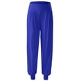 thumbnail image 5 of Dealovy Yoga Pants Womens High Waisted Belly Control Workout Running Sweatpants Solid Color Jogger Trousers, 5 of 5