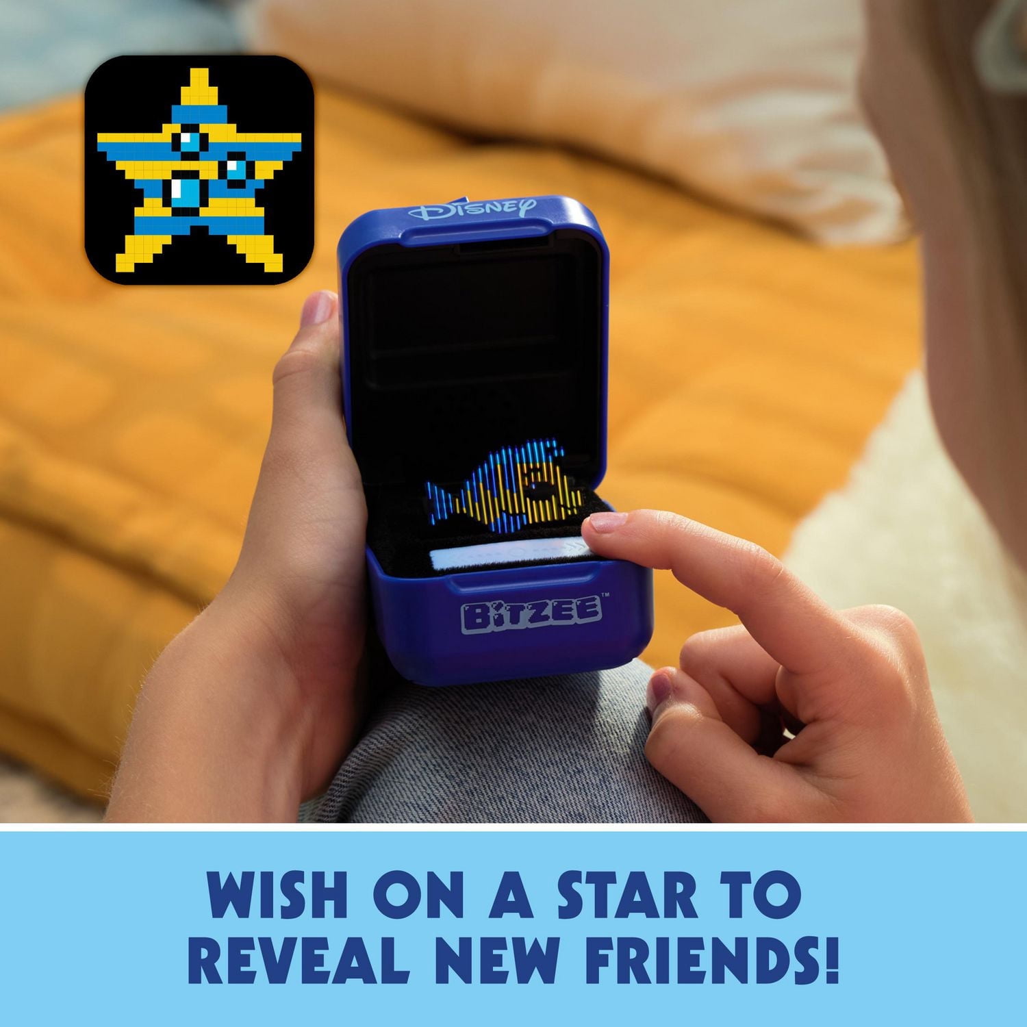 Bitzee, Disney, jouet interactif avec 30 personnages à l'intérieur, réagit aux gestes, aux mouvements et au toucher, jouets Disney et animal de compagnie numérique pour les filles, les garçons et les