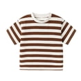 thumbnail image 4 of Akiihool T-Shirt Garçon T-Shirt Graphique Premium à Manches Courtes et Col Rond pour Garçons, Coupe Régulière (Coffee, 13-14 Ans), 4 of 4