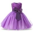 thumbnail image 1 of AAMILIFE Robe Fleur Princesse Fille Tutu Mariage Anniversaire Fête Robe Enfant Costume Enfants, 1 of 3