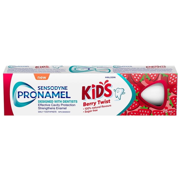 Sensodyne Pronamel Kids, Berry Twist Flavour, 75 mL