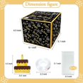 thumbnail image 4 of CNKOO Happy Birthday Day Money Box for Cash Gift Pull Money Gift Boxes for Cash Money Box for Cash Gift Colourful Money Holder for Cash with Pull Out Card DIY Set Surprise Birthday Gift B, 4 of 7