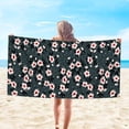 thumbnail image 1 of LSLJS Beach Towel Summer Beach Essentials Microfiber Beach Towels Super Lightweight Colorful Bath Towel Sandproof Beach Blanket Multi-Purpose Towel for Travel Swimming Pool 30x60 Inch, 1 of 8