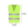 thumbnail image 4 of WIFKLSIIPG 4 Pcs Gilet Réfléchissant de Course Haute Visibilité Équipement de Sécurité Hauts de Travail de Nuit, 4 of 4