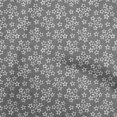 thumbnail image 1 of oneOone Viscose Chiffon Gray Fabric Asian Block Sewing Craft Projects Fabric Prints By Yard 42 Inch Wide, 1 of 4