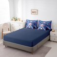 thumbnail image 4 of YST King Comforter Set for Baseball Decor - 7 Pieces Baseball Player Bedding Sets King Bed in a Bag with Reversible Baseball Bed Set,Comforter, Sheets, Pillowcases & Shams,Texsa, 4 of 5
