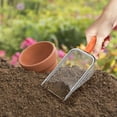 thumbnail image 4 of Orange Multi-Purpose Outdoor Sifting Tool With Durable Steel Frame And Foldable Handle #5Q606, 4 of 5