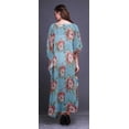 thumbnail image 4 of Bimba Kaftan de Plage Floral, Paréo de Bikini, Robe Maxi pour Femmes, Long Caftan-S-L, 4 of 5
