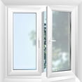 thumbnail image 4 of Unique Bargains Privacy Frosted Glass Window Film Sticker Cover Frost Adhesive 100x45cm, 4 of 7
