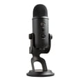 thumbnail image 1 of Blue Yeti USB Microphone for Recording, Streaming, Gaming, Podcasting on PC and Mac, Condenser Mic for Laptop or Computer with Blue VO!CE Effects, Adjustable Stand, Plug and Play - Blackout, 1 of 9