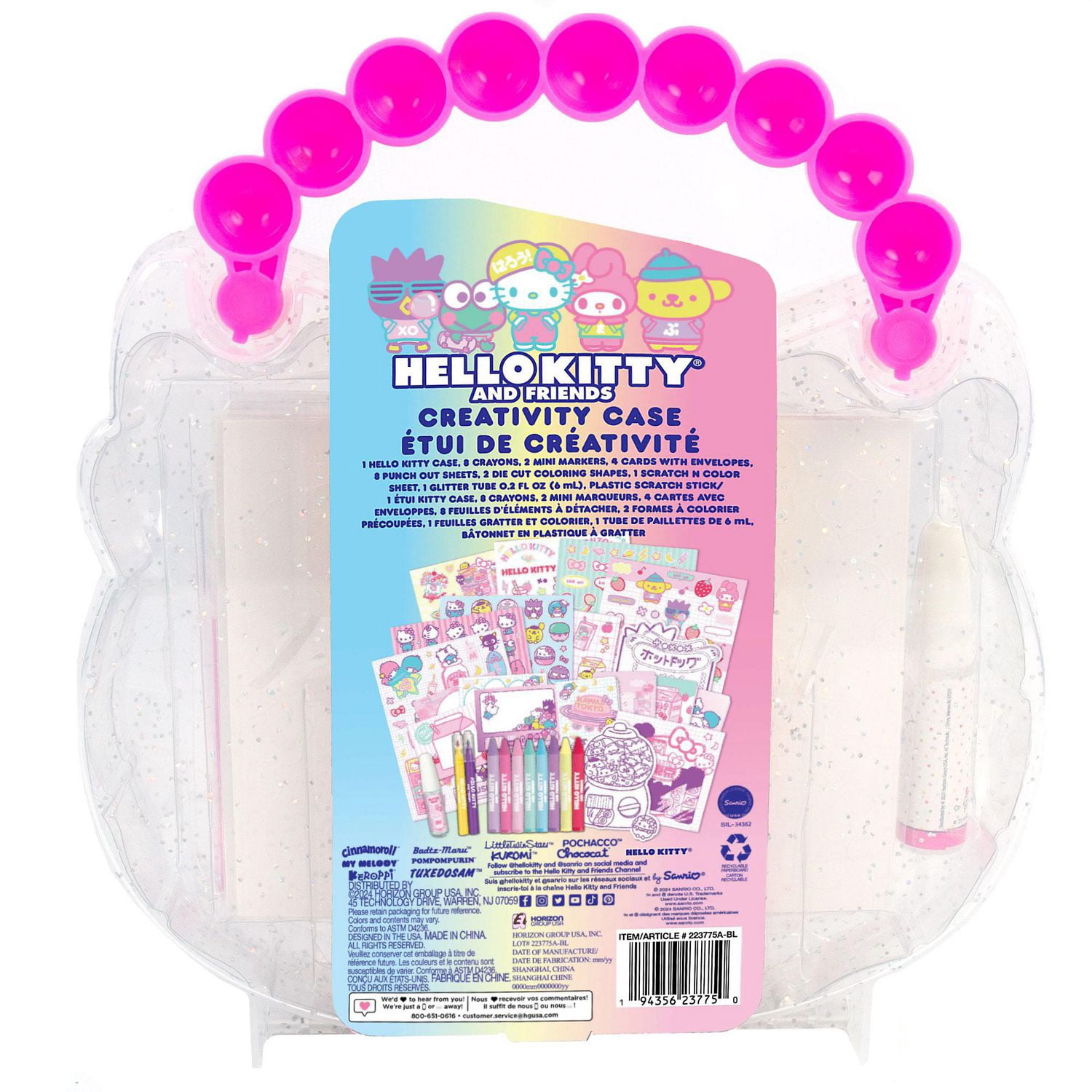 Kit de créativité café Hello Kitty et ses amis