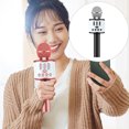 thumbnail image 3 of thinsony Microphone Sans Fil Bluetooth-compatible Haut-Parleur Portatif Maison Lecteur KTV Surround Batterie Réglable Micro Coloré Diffusion en Direct Noir, 3 of 8