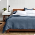 thumbnail image 3 of Bare Home Sandwashed Duvet Cover Set - Ultra-Soft - Premium 1800 Collection - 3 Piece - Full, Bering Sea,, 3 of 7