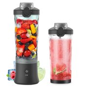 Portable Blender 600ml Personal Size Juicer Cup for Shakes and