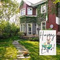 thumbnail image 4 of Matoen12 Easter Garden Sign 12x18 Inch Spring Garden Outdoor Sign Personalized Easter Decorations Double Sided Easter Yard Decoration Gift, 4 of 7