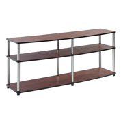 Convenience Concepts Designs2Go 60" 3 Tier TV Stand in Cherry