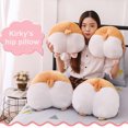 thumbnail image 2 of TIELUTT Coussin Chauffe-Mains en Forme de Corgi Peluche Chien Poupée Enfants, 2 of 8