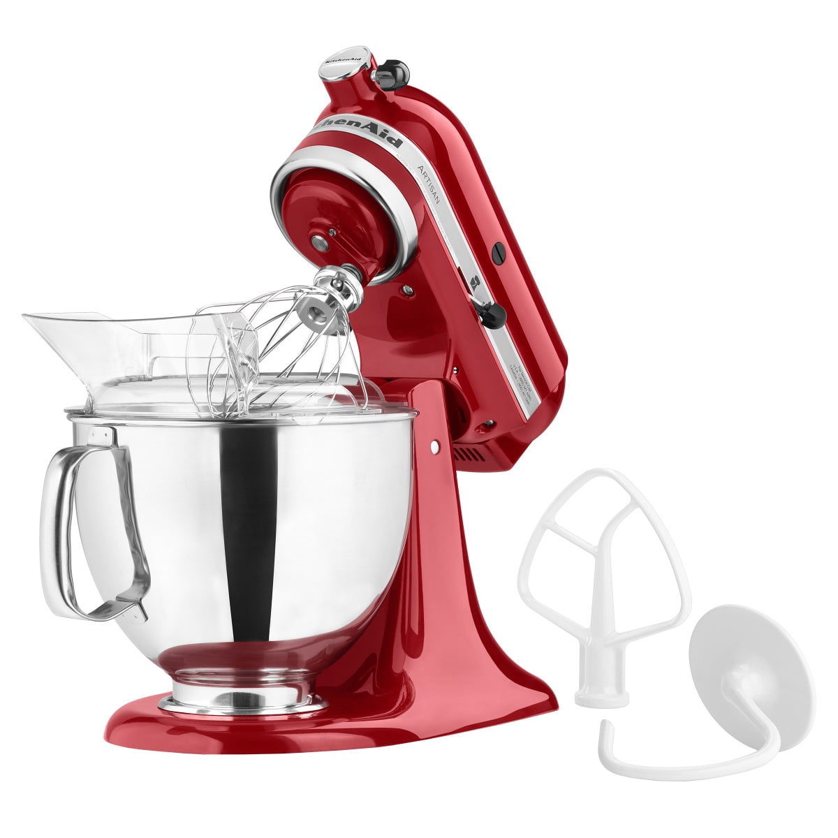 KitchenAid 4.7 L (5 qt.) Artisan Stand Mixer with Pouring Shield Red