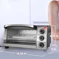 thumbnail image 2 of Black + Decker Natural Convection 4-slice Toaster Oven, 2 of 8