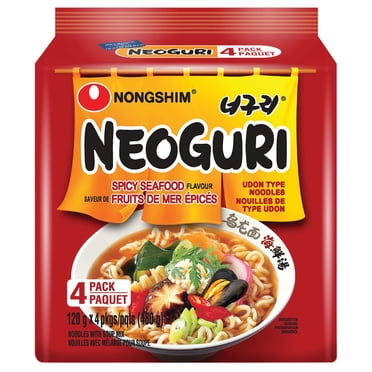 Nongshim Neoguri aux Fruits de Mer Épicés Soupe de Nouilles