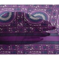 thumbnail image 4 of oneOone Viscose Chiffon Fabric Leaves & Floral Block Print Sewing Fabric BTY 42 Inch Wide, 4 of 4