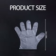 thumbnail image 2 of Relocy Tools, Hot Sale! 66G Plastic Gloves 100Pcs Disposable Gloves in Box Hand Protection Equipment 1 Box of Disposable Gloves Hand Protection Equipment Clear One Size Clearance, 2 of 8
