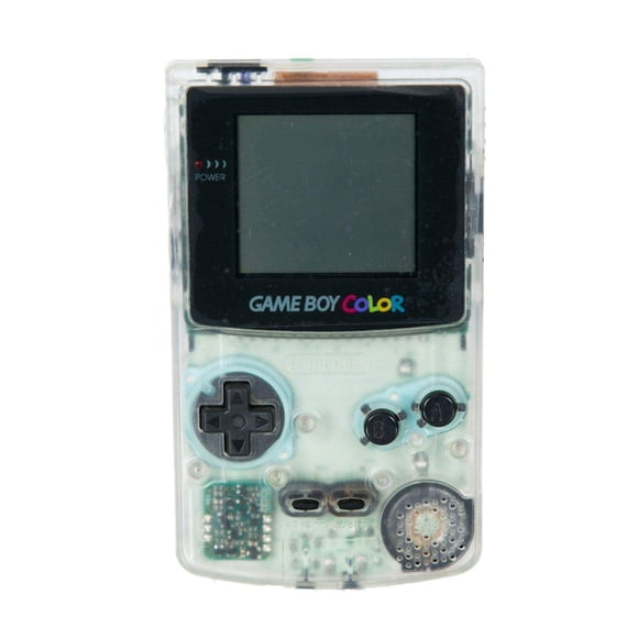 Console Couleur de Game Boy Nintendo Originale (Transparente) - Jouez à des Jeux Classiques!