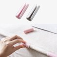 thumbnail image 3 of 12Pcs Plastic Clips Small Lightweight Portable Bed Sheet Clips Quilt Bed Cover Grippers for Bedding, 3 of 7