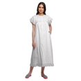 thumbnail image 1 of Moomaya Chemise de Nuit Imprimée pour Femme Mi-Mollet en Coton à Manches Courtes, 1 of 6