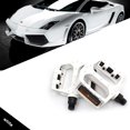 thumbnail image 4 of MesaSe 2pcs Metal Bike Foot Pedal Bike Foot Rest With Reflective Strip, 4 of 9