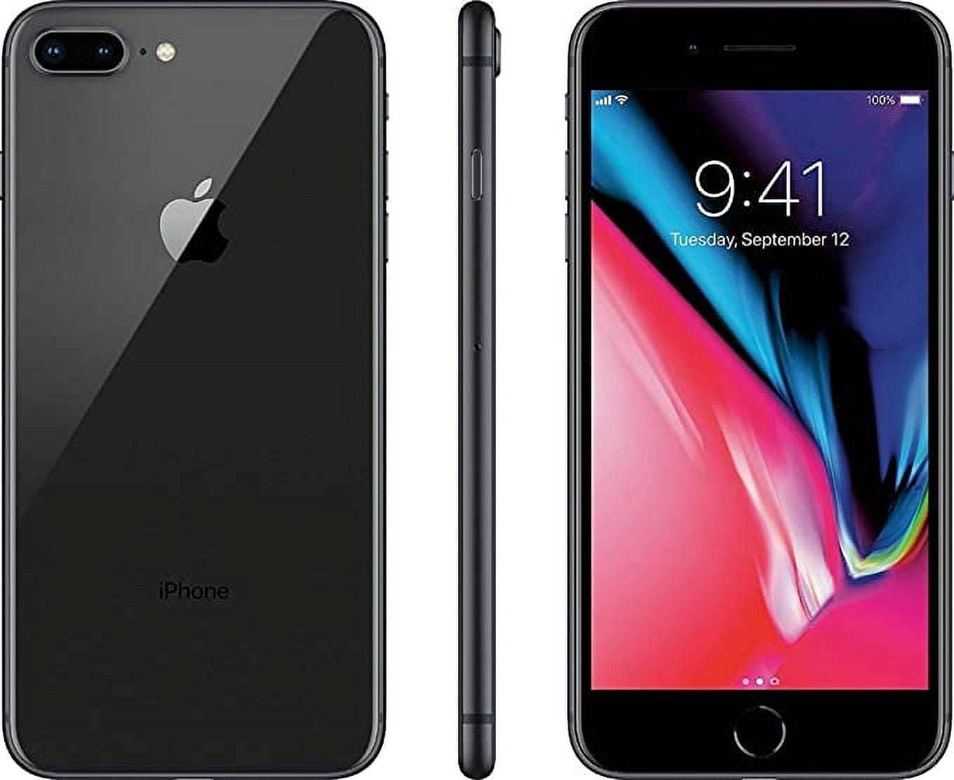 Restored Apple iPhone 8 Plus 64GB Unlocked Smartphone Like new