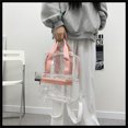 thumbnail image 4 of RXIRUCGD Sac à Dos Transparent Robuste Durable Sac à Livres Transparent pour l'École, le Travail Rose, 4 of 7