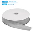 thumbnail image 2 of Unique Bargains Velvet Ribbon 1 1/2 Inch x 10 Yard Single Face Spool Silky DIY Crafts Gift Wrapping Bow Decoration Light Grey, 2 of 5
