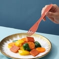 thumbnail image 4 of Spoons and Forks Set Straw Plastic Knife Fork Spoon Cutlery Set Plastic Forks and Spoons, 4 of 6