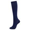 thumbnail image 1 of Qudderr Men Women 2 Pairs Compression Socks Knee High Support for Sports Solid Color Long Socks Knee High Compression Socks S-XXL, 1 of 9