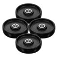 thumbnail image 3 of KAKOWELY 4pcs Hydraulic Jack Front Wheel Utility Trailer Accessories Jack Wheel Part Jack Bearing Wheel Hydraulic Jack Wheel Trailer Jack Wheel Replacement Floor Jack Replacement Part, 3 of 5