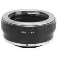thumbnail image 1 of Adaptateur d'Objectif, Étroitement Combiné Adaptateur d'Objectif en Alliage d'Aluminium Anodisé Manuel Portable pour Rollei QBM Mount Fit pour Fuji FX Mount Camera, 1 of 8