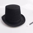 thumbnail image 2 of Transemion Adult Top Hat Victorian Magician Fancy Accessory Fit One Dress Size Most Style A 1Set, 2 of 6