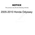thumbnail image 2 of CMX Front Rear Disc Brake Caliper Assembly Left Right Side (Driver Passenger) Kit for Car 2005-2010 Honda Odyssey KBC-100569, 2 of 10