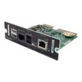thumbnail image 1 of Schneider Carte de Gestion de Réseau Électrique 3 avec Surveillance de l'Environnement et Modbus - Adaptateur de Gestion à Distance - SmartSlot - Ethernet Gigabit - pour P/N : SMTL2200RM2UC, SMTL2200RM2UCNC, SMTL3000RM2UC, SMTL3000RM2UCNC, SMX1500RM2UCNC, 1 of 3